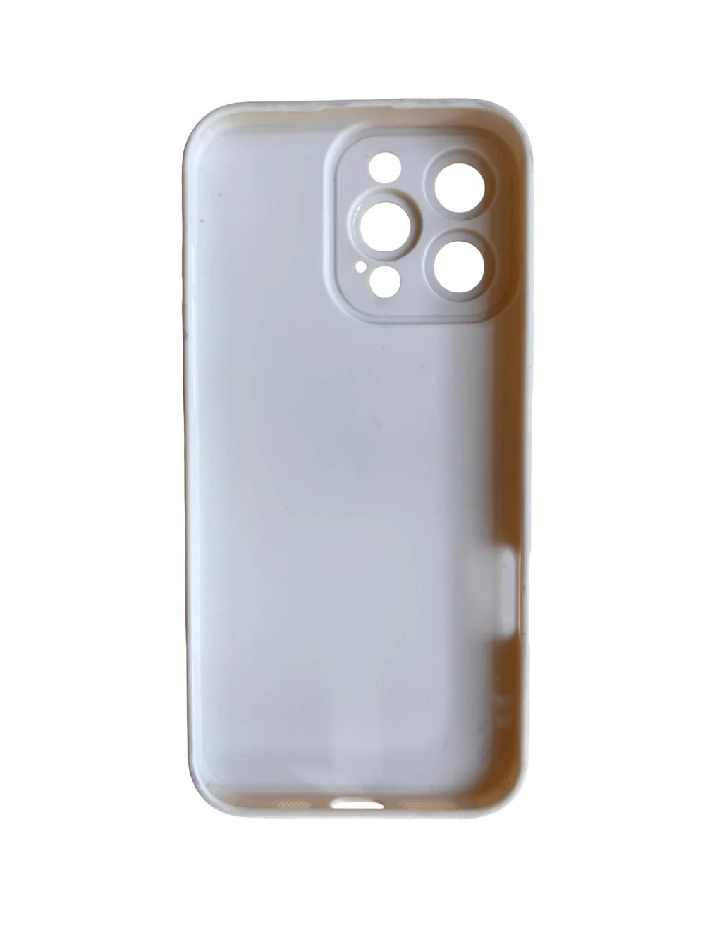 Cute Dachshund Dog Pattern White Silicone TPU Shockproof iPhone Case